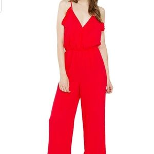 Sugar+Lips Red jumpsuit
